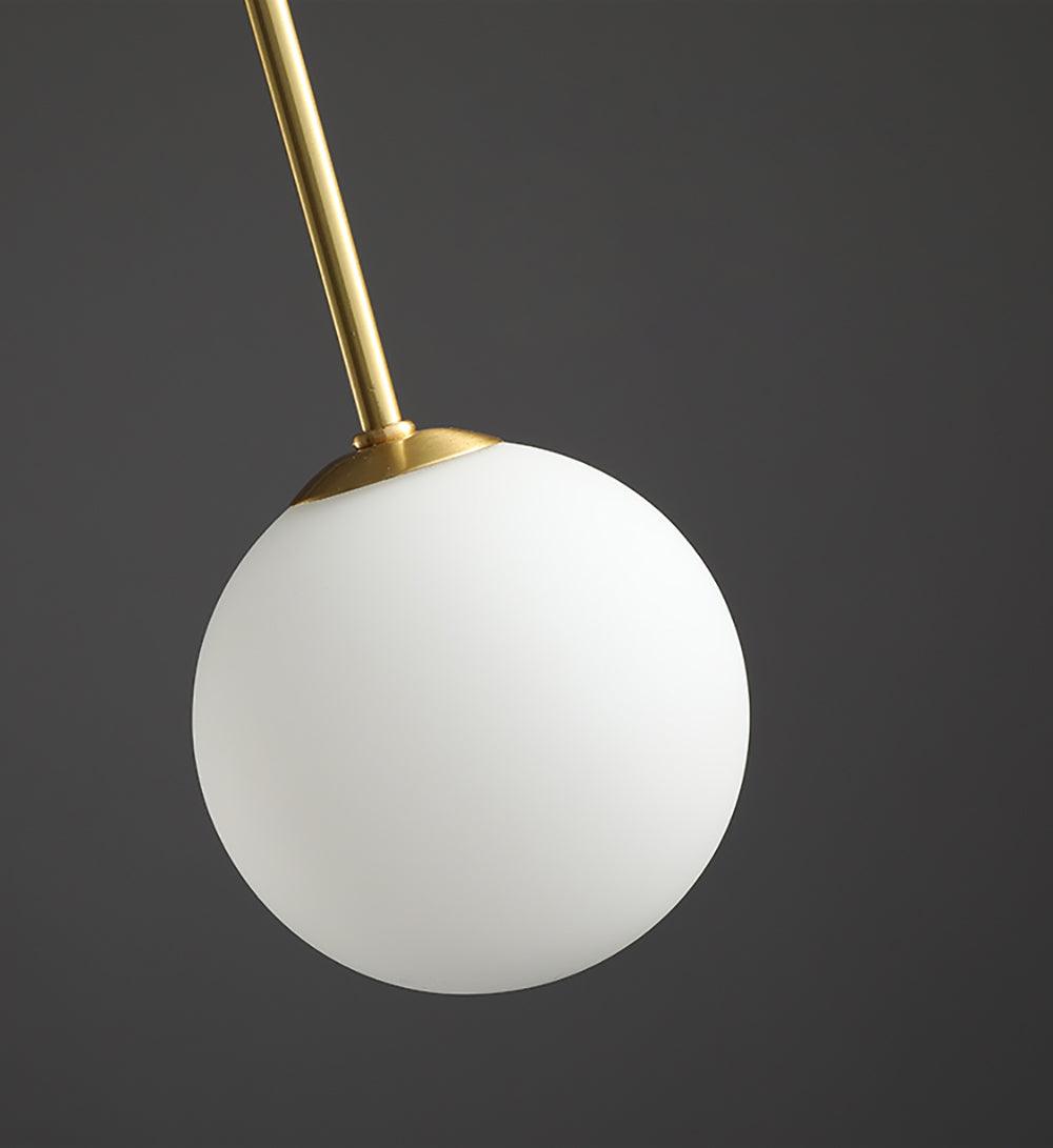 Candelabro Rivorora moderno em forma de globo