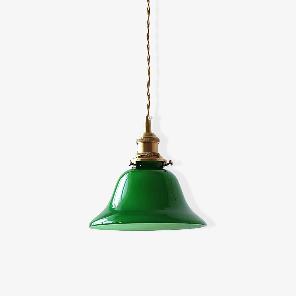 Jovanth retro-pendellampa i mässing