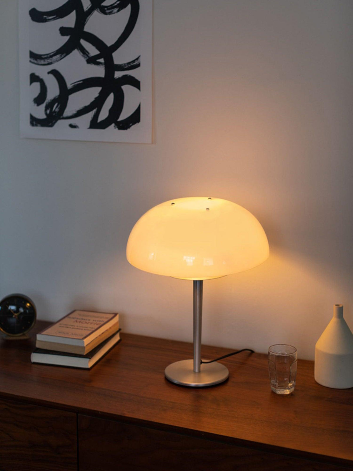 Nilten modern glasbordslampa