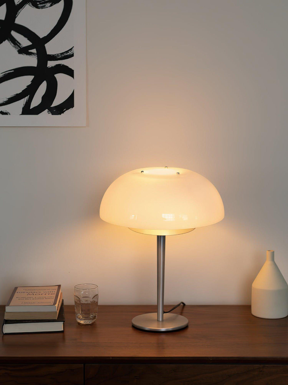Nilten modern glasbordslampa