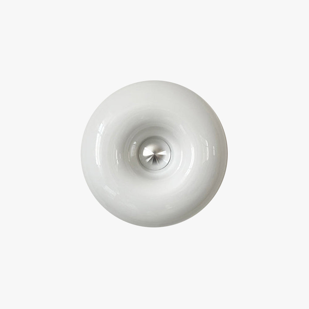 Arisha modern LED-vägglampa för inomhusbruk i glas för sovrum och vardagsrum