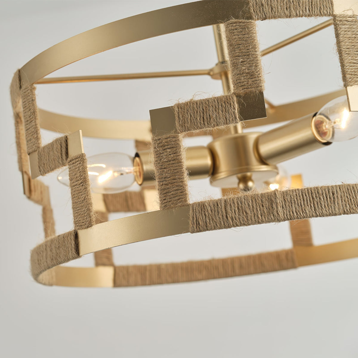 Matrix pendellampa i guld