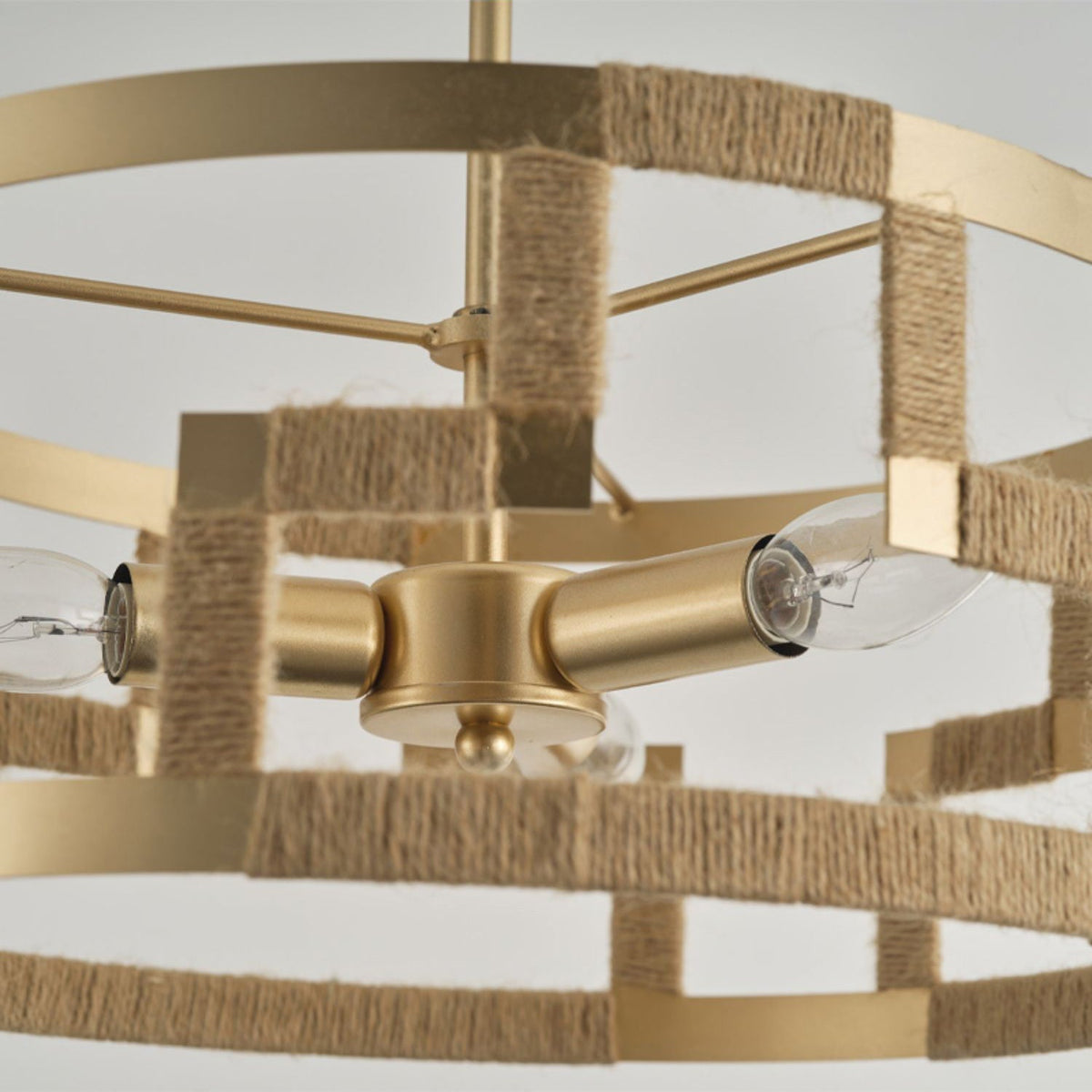 Matrix pendellampa i guld