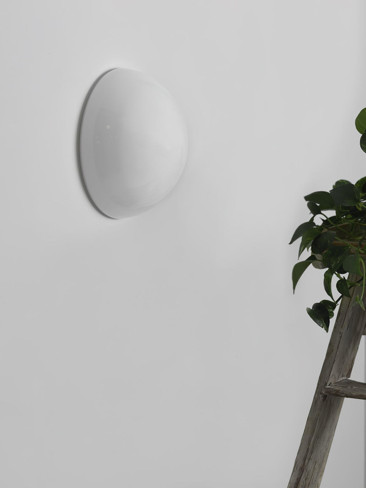 Candeeiro de parede Vesilis moderno minimalista em vidro