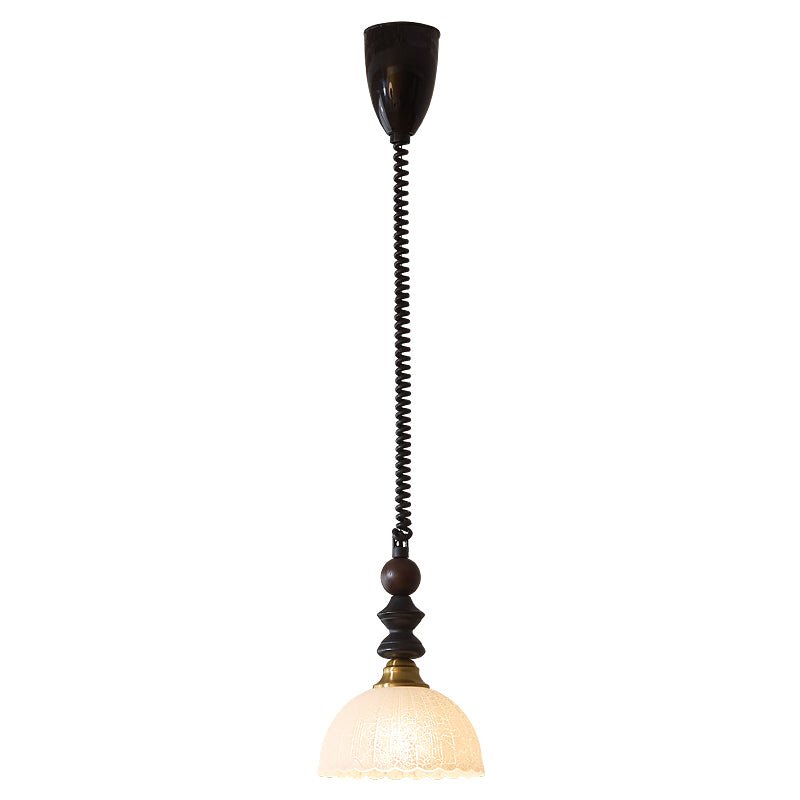 Halcyon moderne minimalistisk buet pendellampe i træ