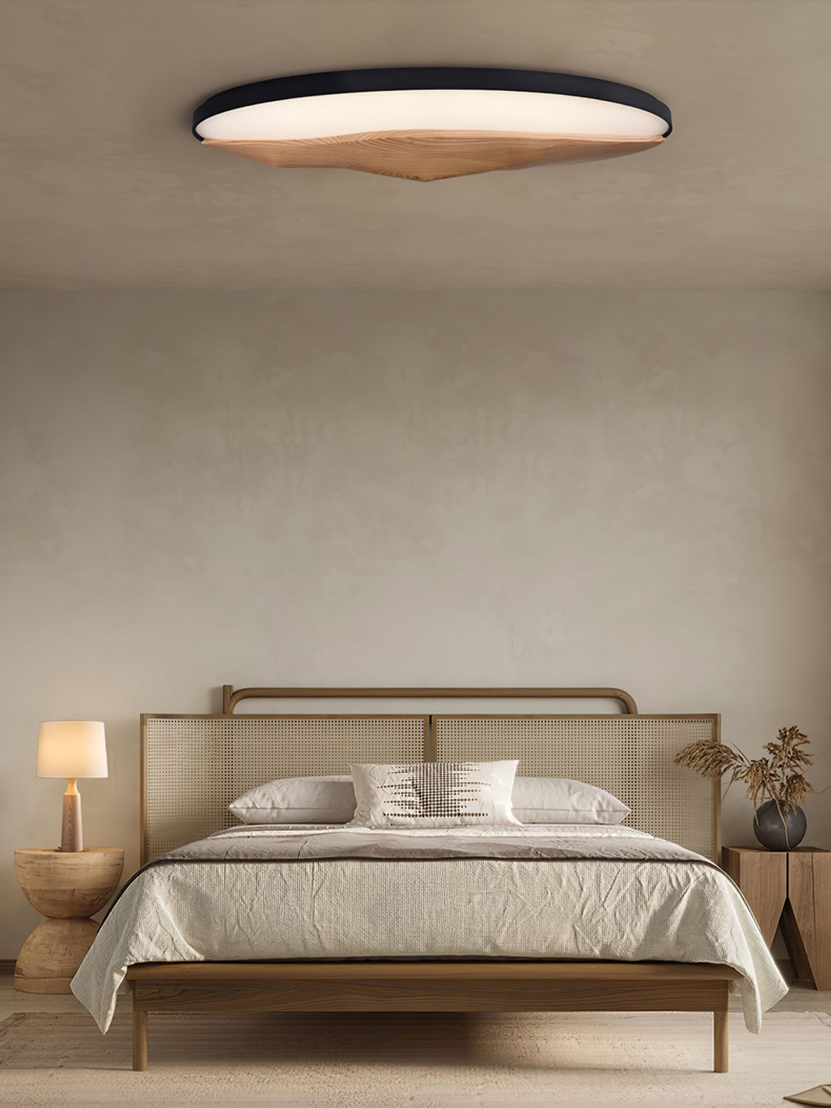 Vishaarae loftlampe i skandinavisk træ