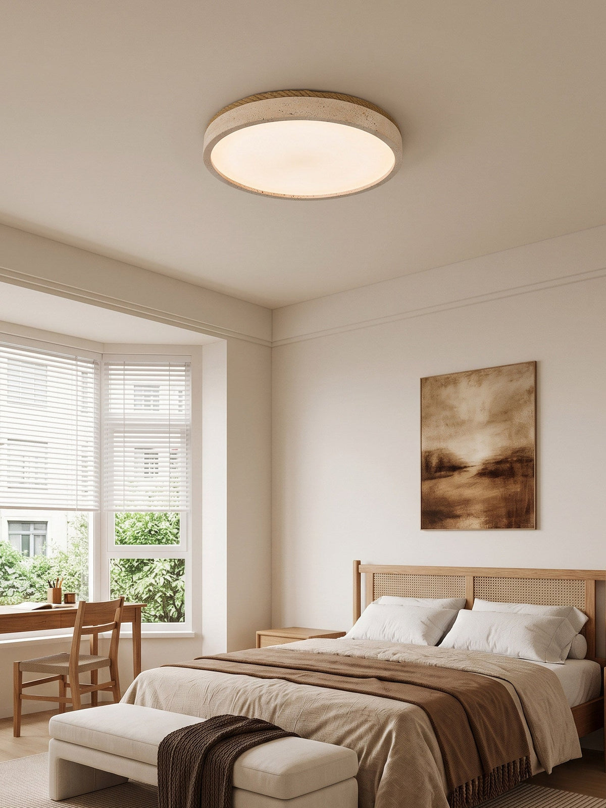 Haverleigh indbygget lampe i travertin