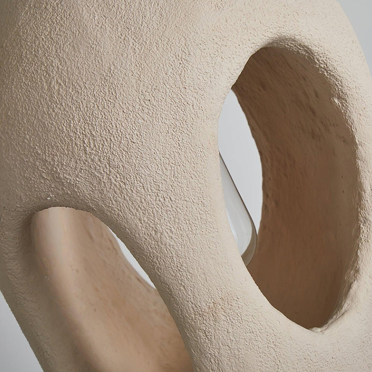 Evenu beige kunstnerisk pendellampe