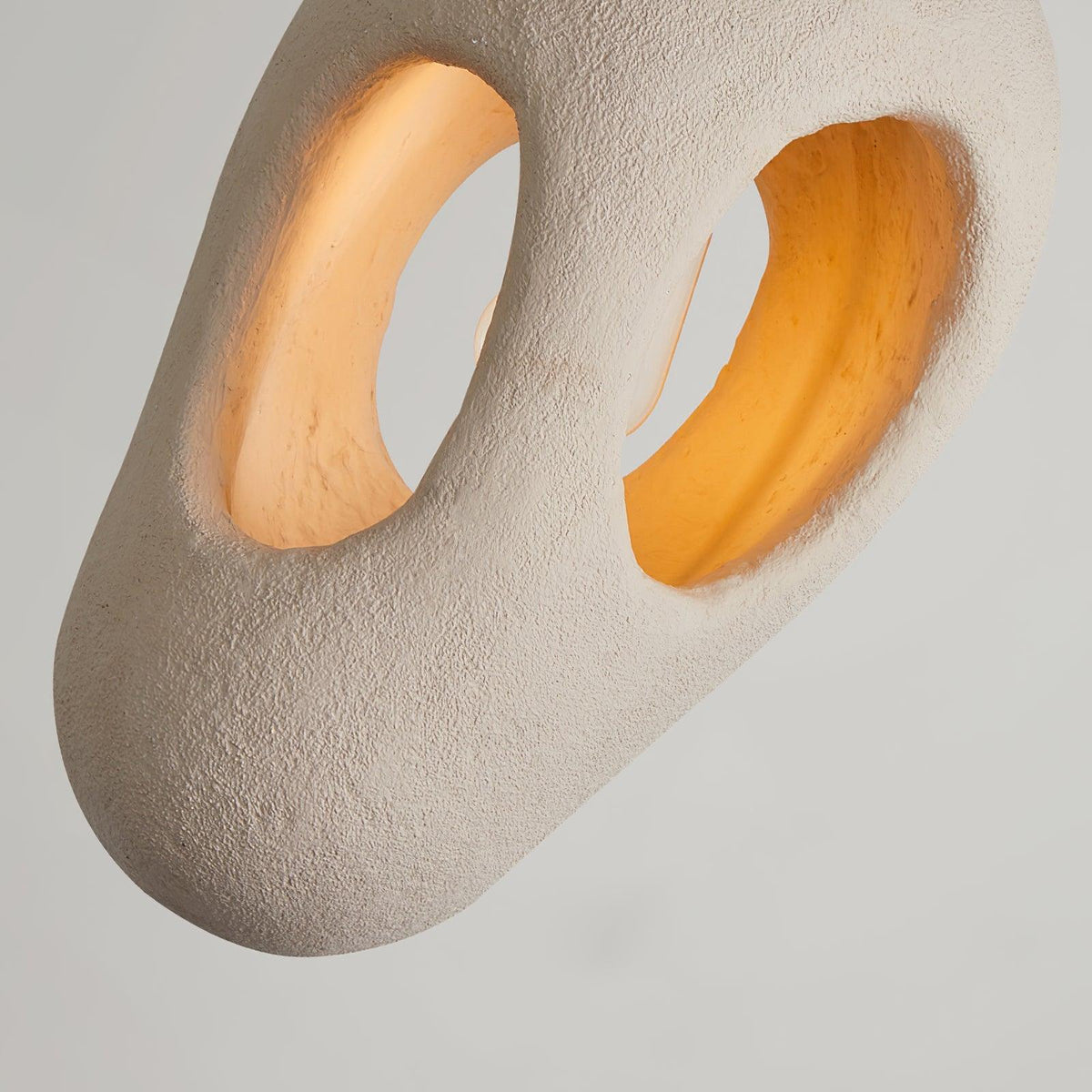 Evenu beige kunstnerisk pendellampe