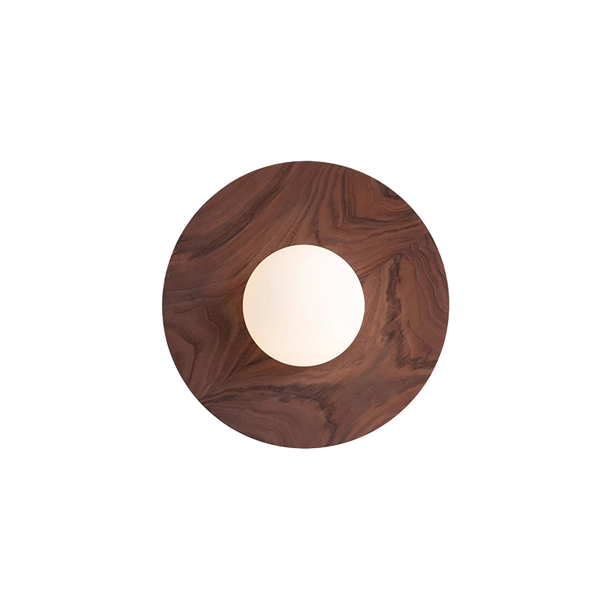 Eloza moderne minimalistisk væglampe i træ og glas