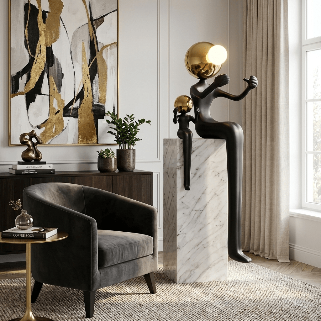 Harmony Duo skulpturlampa