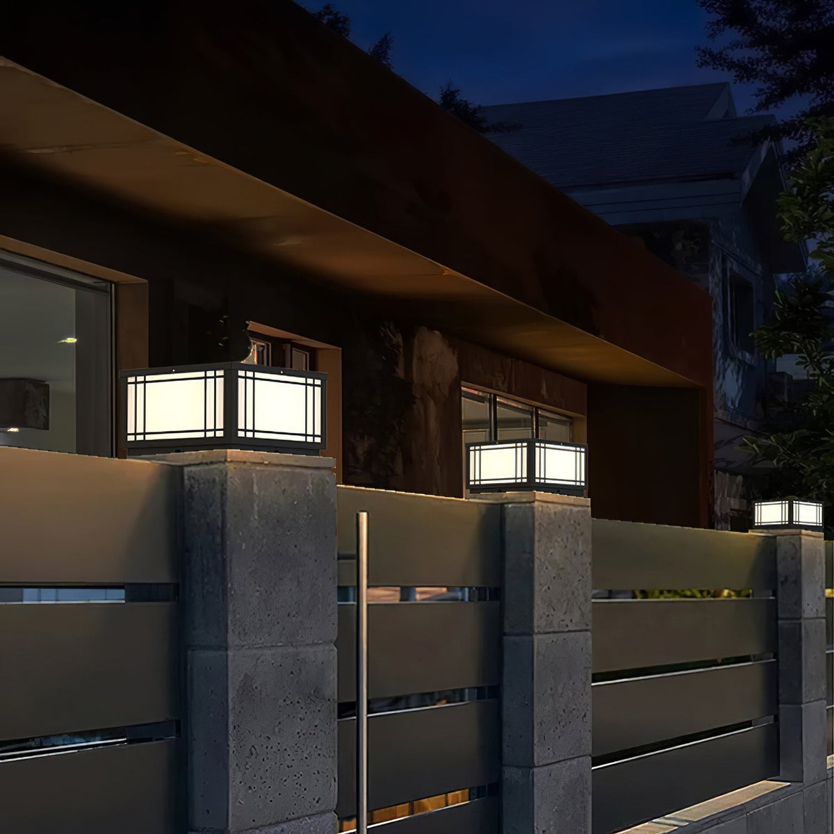 Candeeiro de exterior clássico premium em cubo solar Harrison