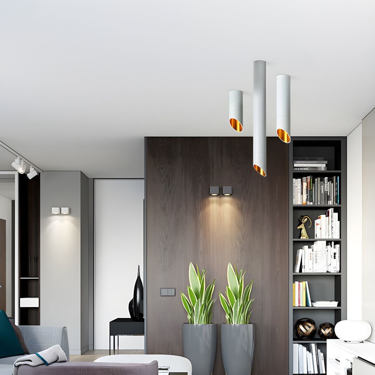 Mirinel moderni minimalistinen putkimainen pinta-asennettava alasvalo