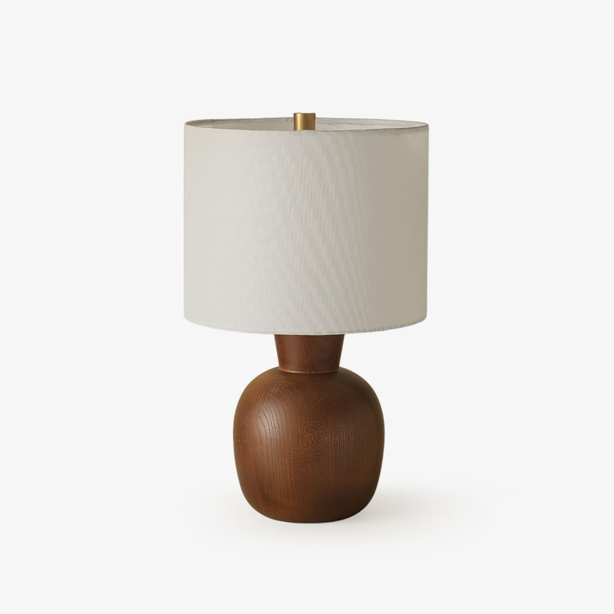 Candeeiro de mesa minimalista em madeira Joan