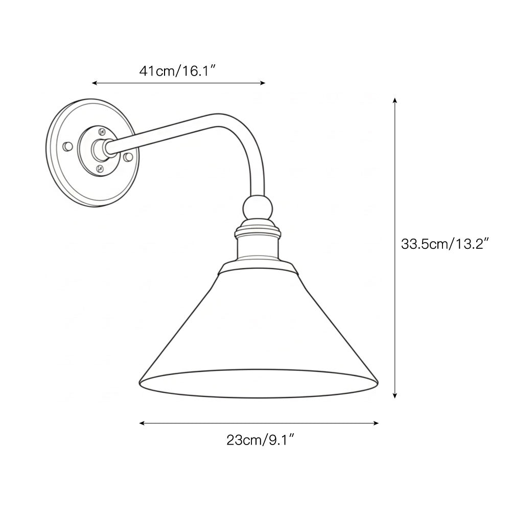 Liorivenne vägglampa