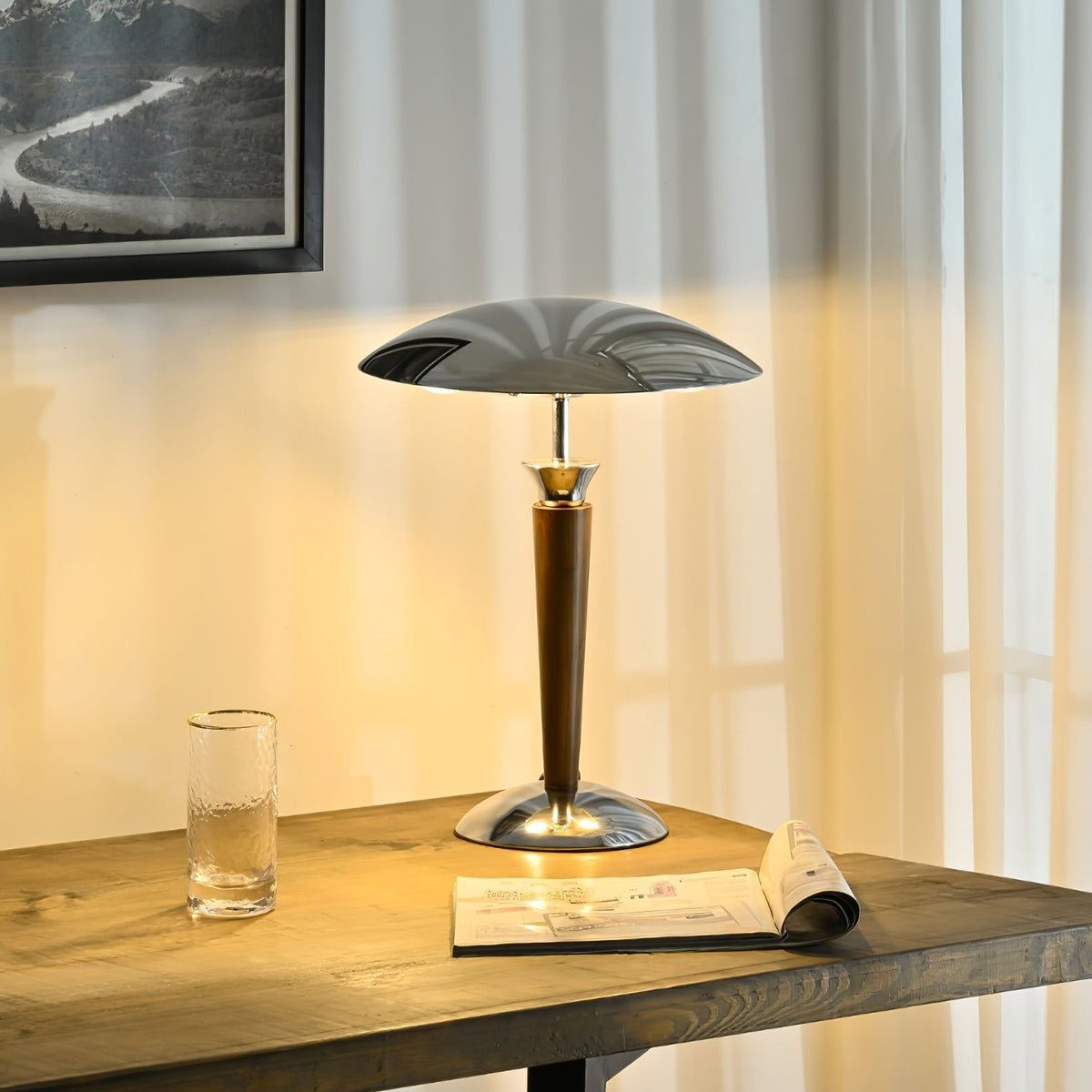 Orion Luxe -kypäränmuotoinen pöytävalaisin