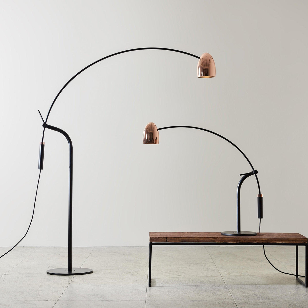 Arc modern LED-golvlampa