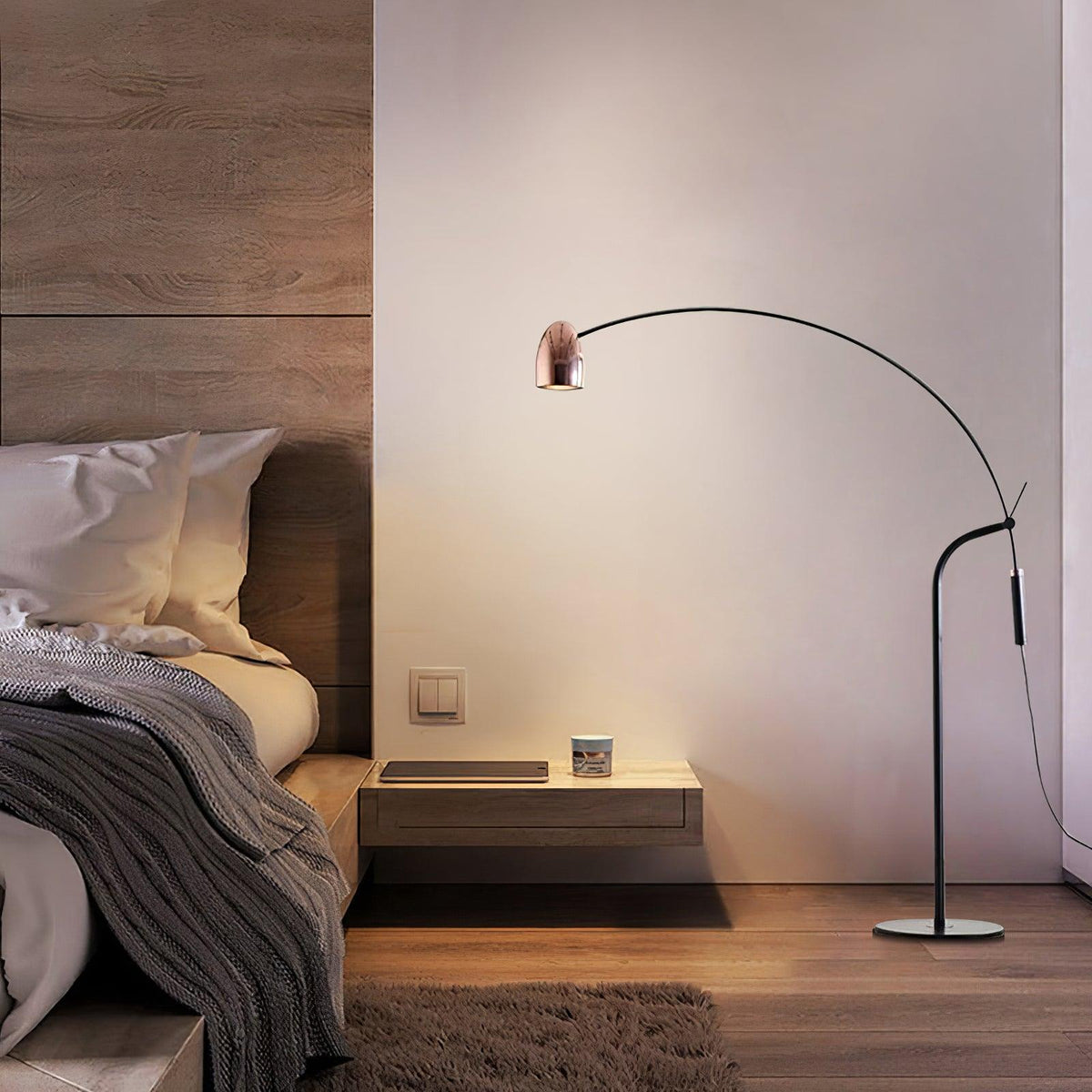 Arc modern LED-golvlampa