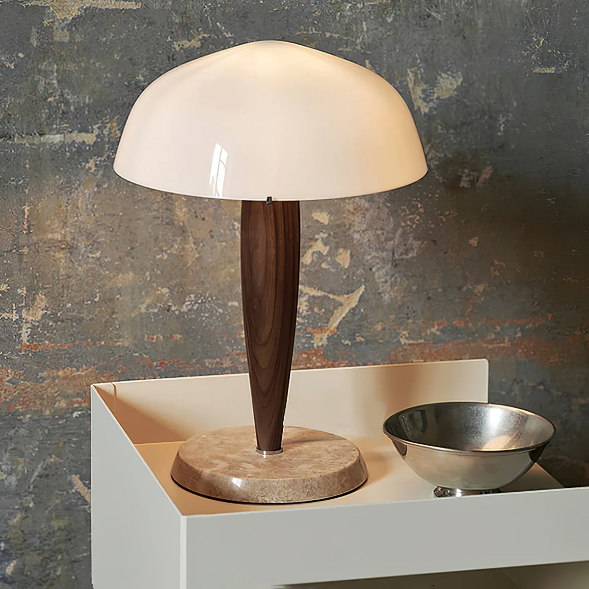 Candeeiro de mesa Emerson em madeira