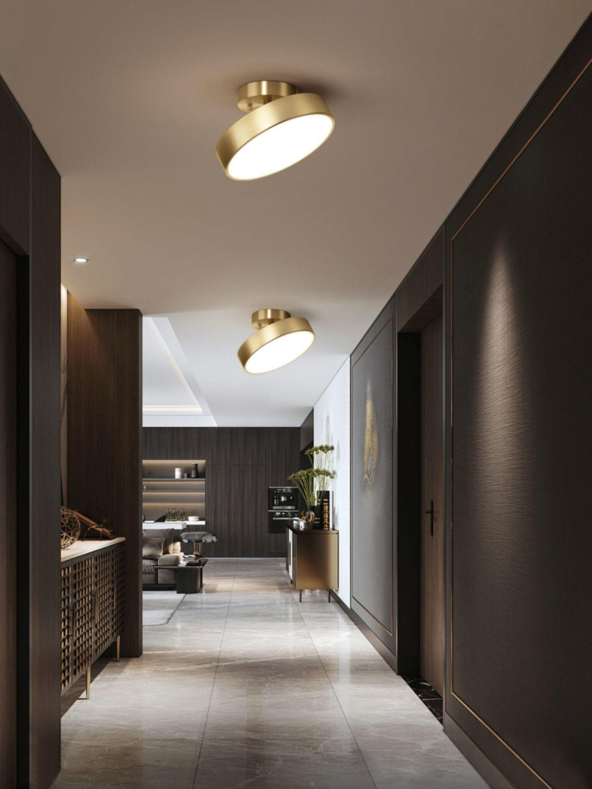 Eilora moderne minimalistisk roterende loftslampe