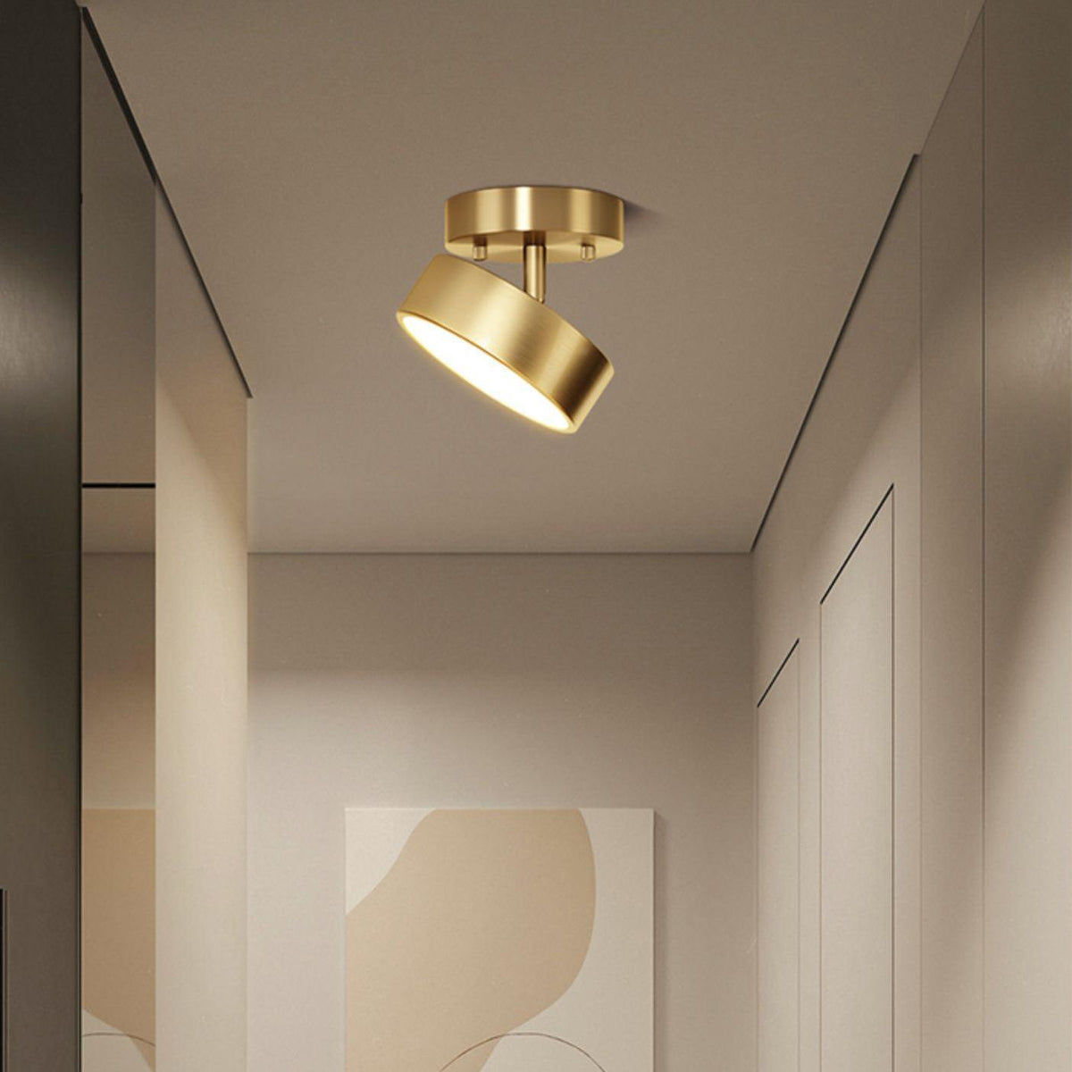 Eilora moderne minimalistisk roterende loftslampe