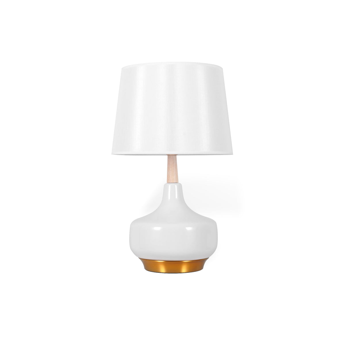 Minimalistisk bordlampe i resin Lennon
