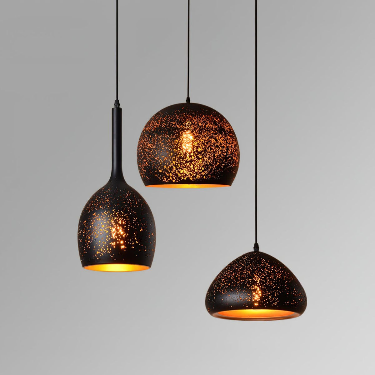Calania Hollow-industriel pendellampe