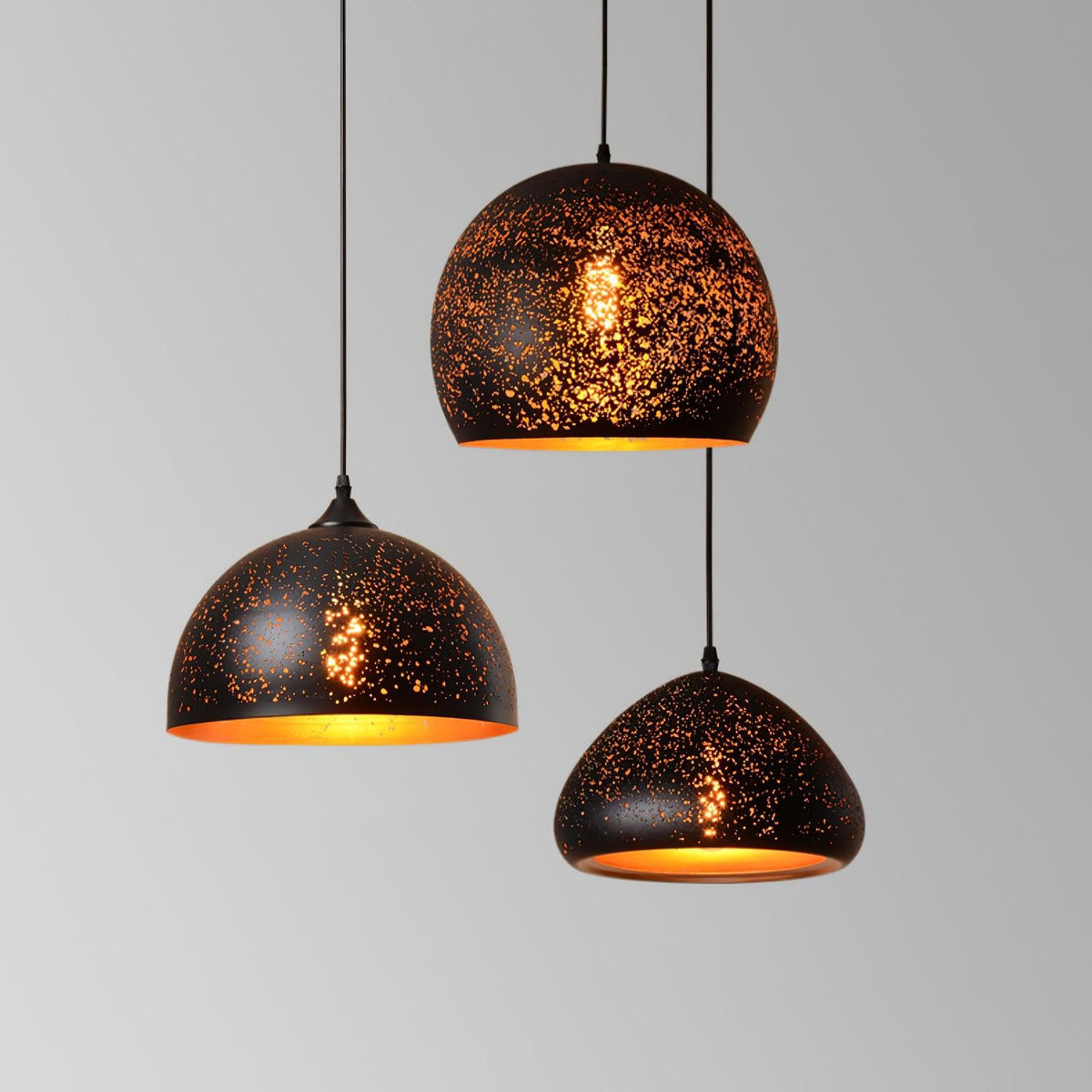 Calania Hollow-industriel pendellampe