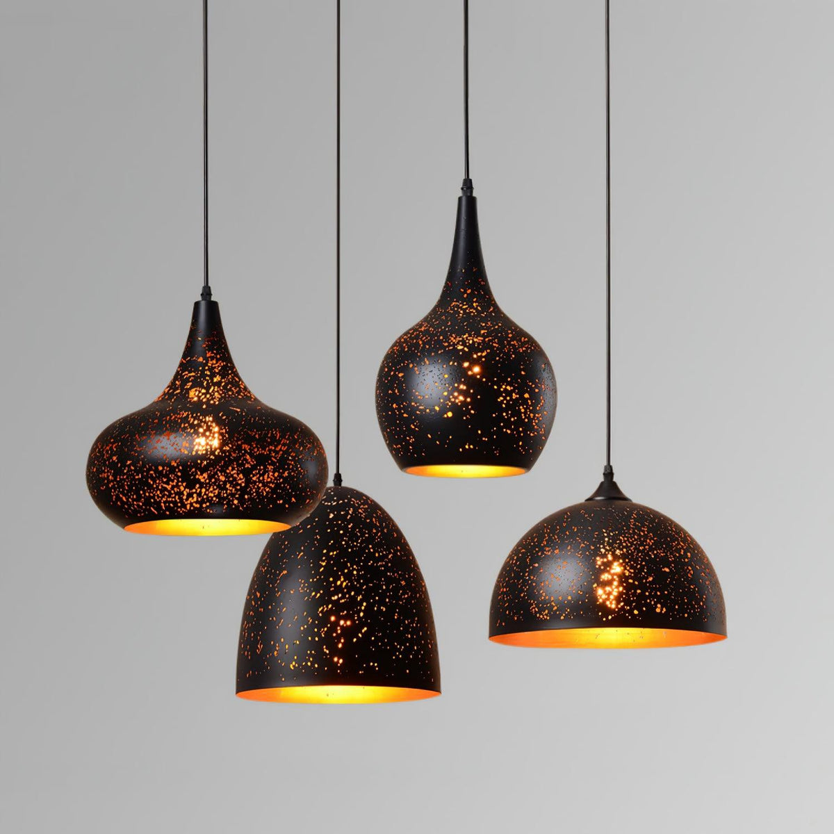 Calania Hollow-industriel pendellampe
