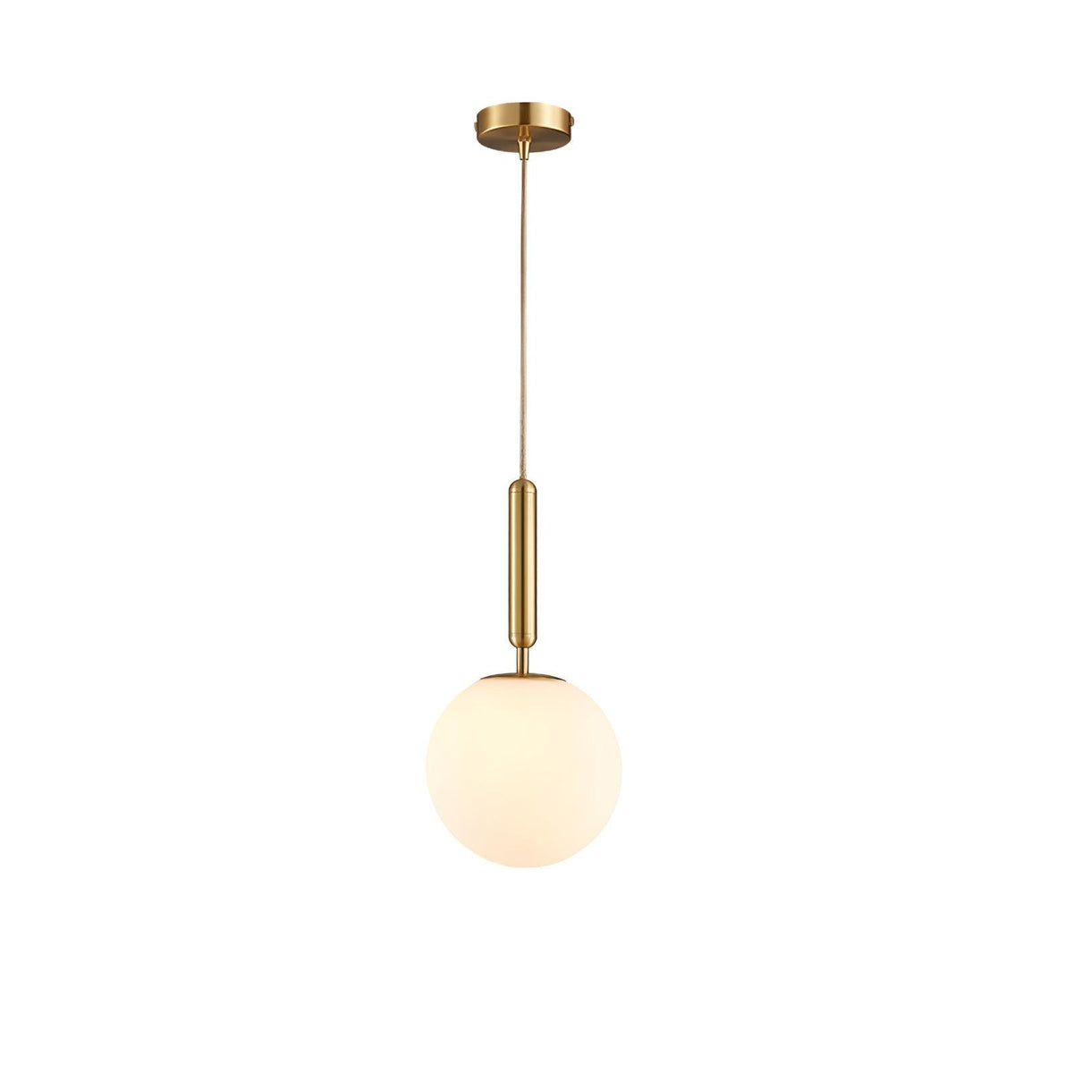 Orbita minimalistisk pendellampa i mässing