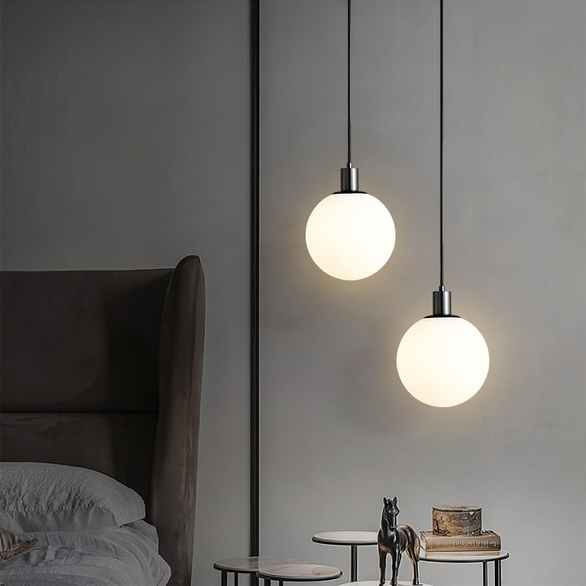 Orbita minimalistisk pendellampa i mässing