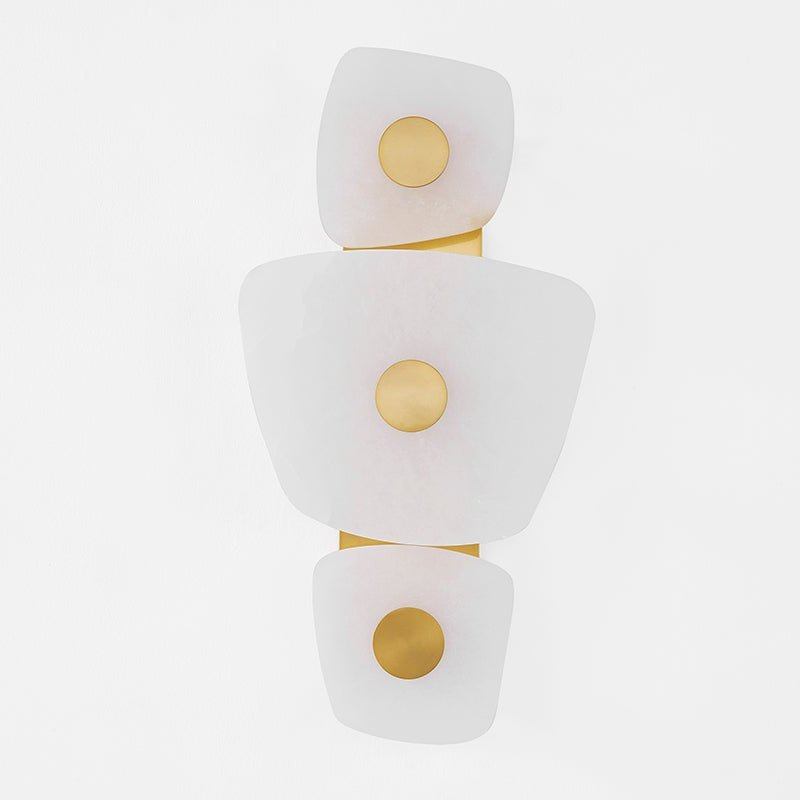 Fylsa asymmetrisk vägglampa i alabaster