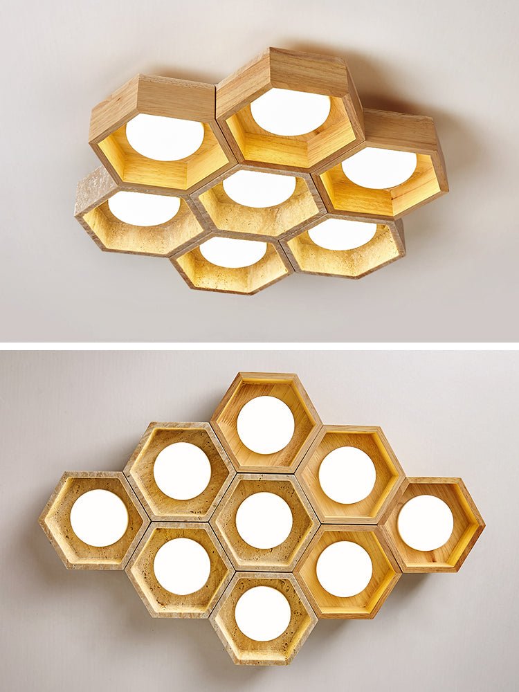 Hexa Grid -travertiinikattovalaisin
