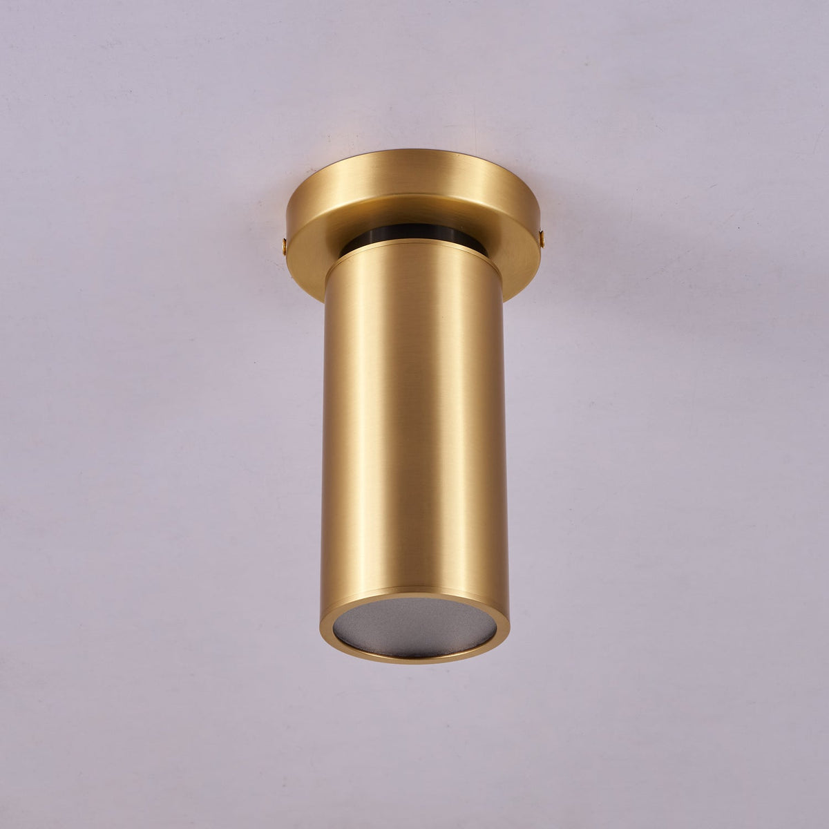 Candeeiro de teto com foco em latão, moderno minimalista Syloran