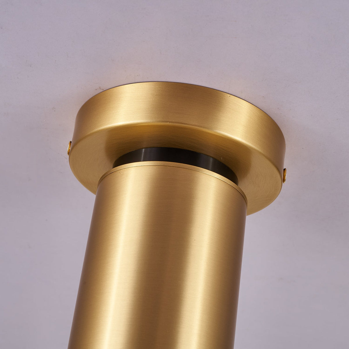 Candeeiro de teto com foco em latão, moderno minimalista Syloran