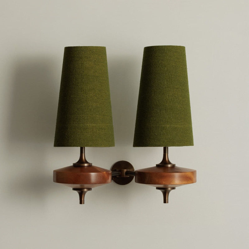 Soluelia Vintage Antique Brass Wall Lamp