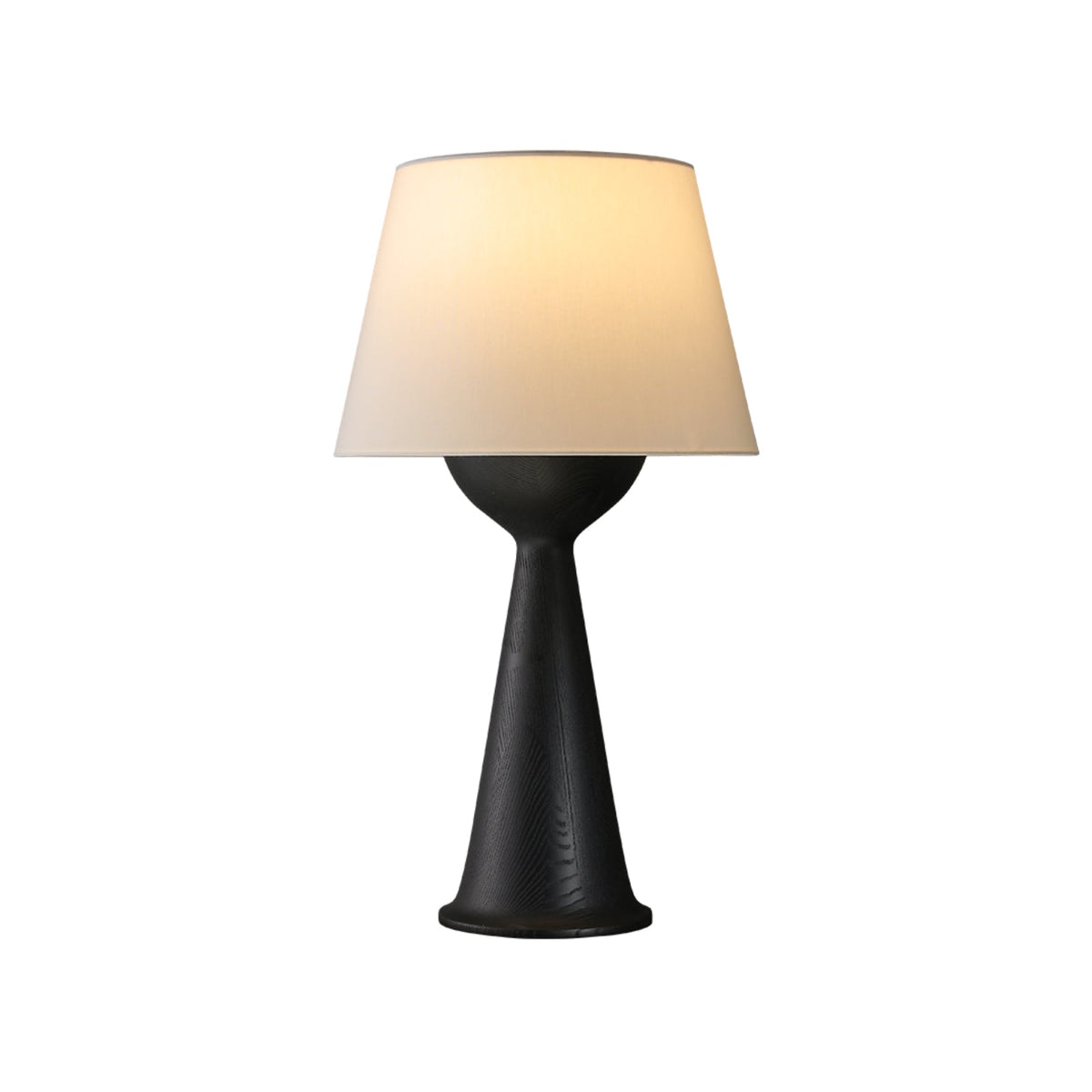 Tempo vintage-bordlampe i træ