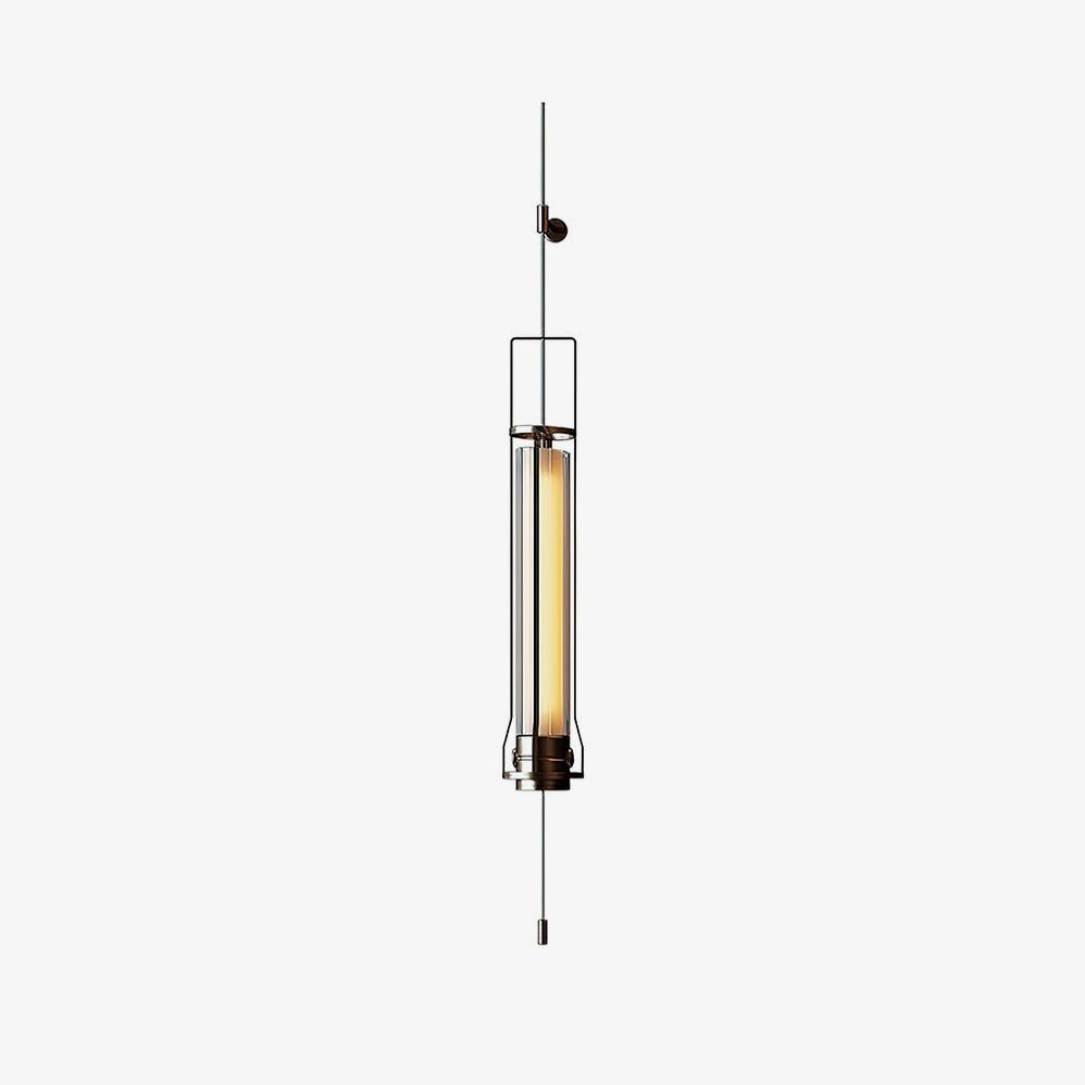 Lioralora moderne minimalistisk cylindrisk glasvæglampe