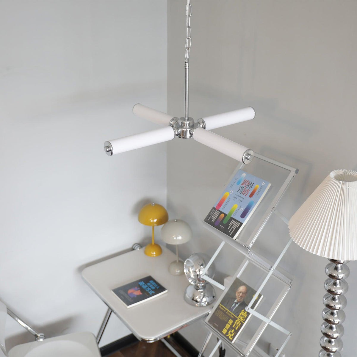 Zoliria moderni minimalistinen LED-lasikattokruunu