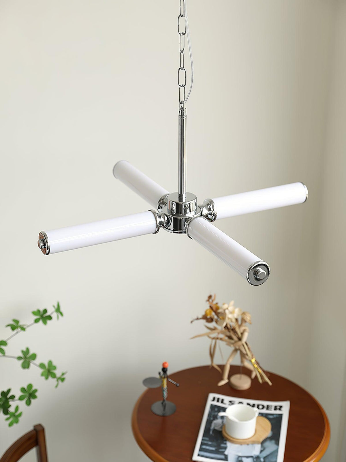 Zoliria moderni minimalistinen LED-lasikattokruunu