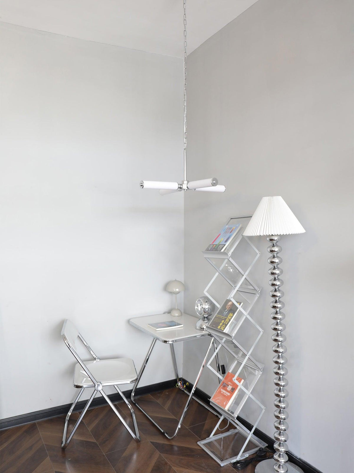 Zoliria moderni minimalistinen LED-lasikattokruunu