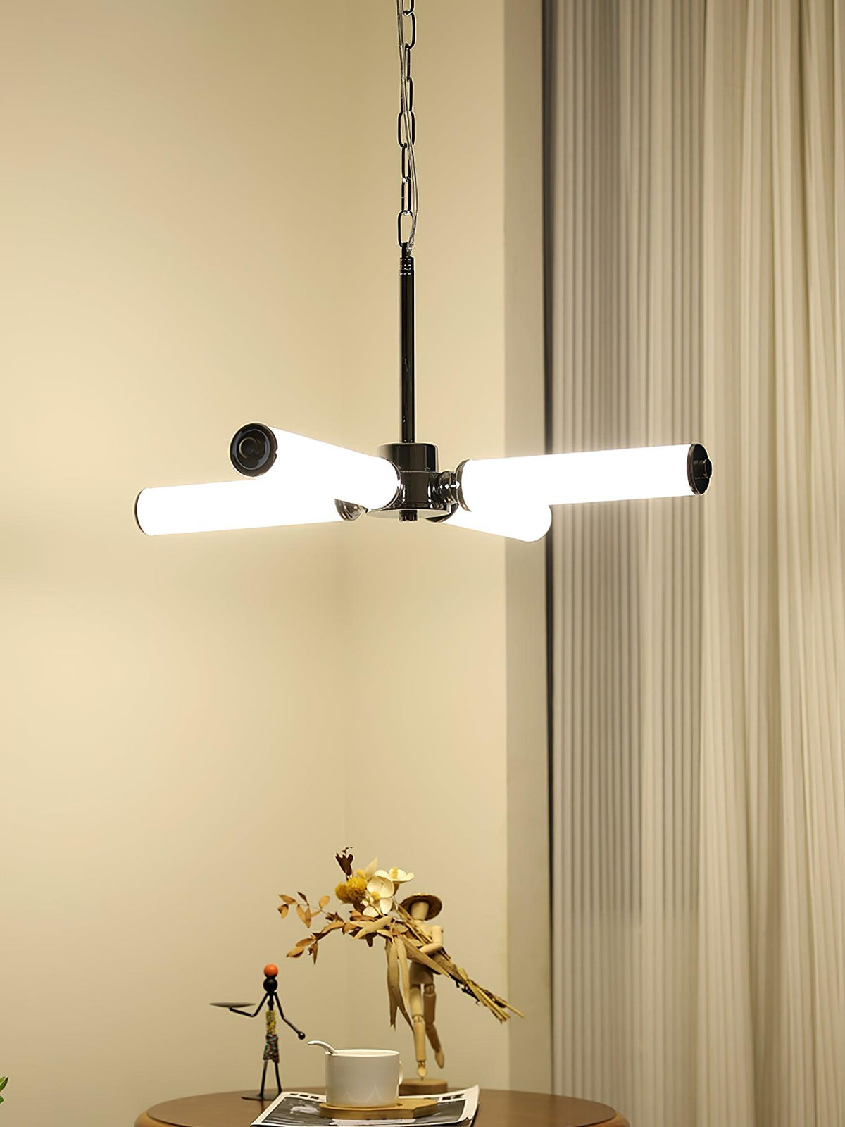 Zoliria moderni minimalistinen LED-lasikattokruunu