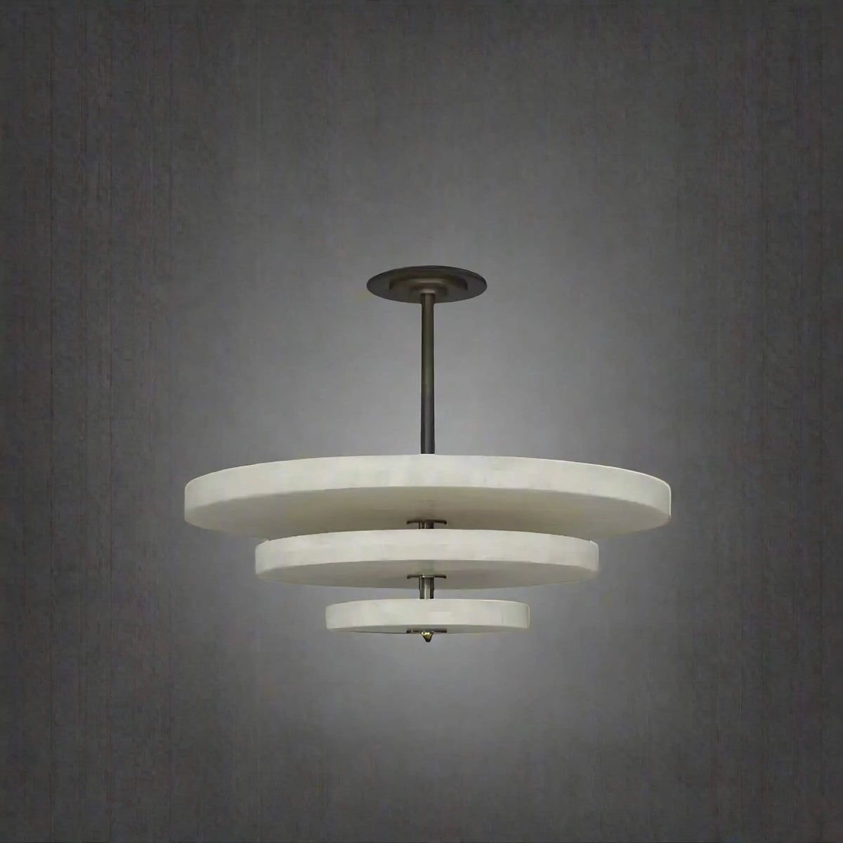 Minimalistisk pendellampa i alabaster Nivoreria