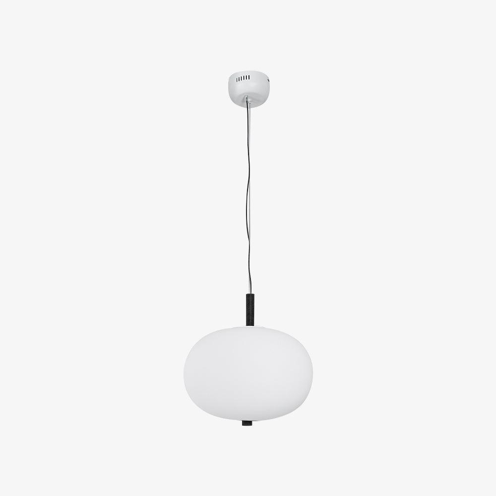 Moderne glaspendellampe Duality