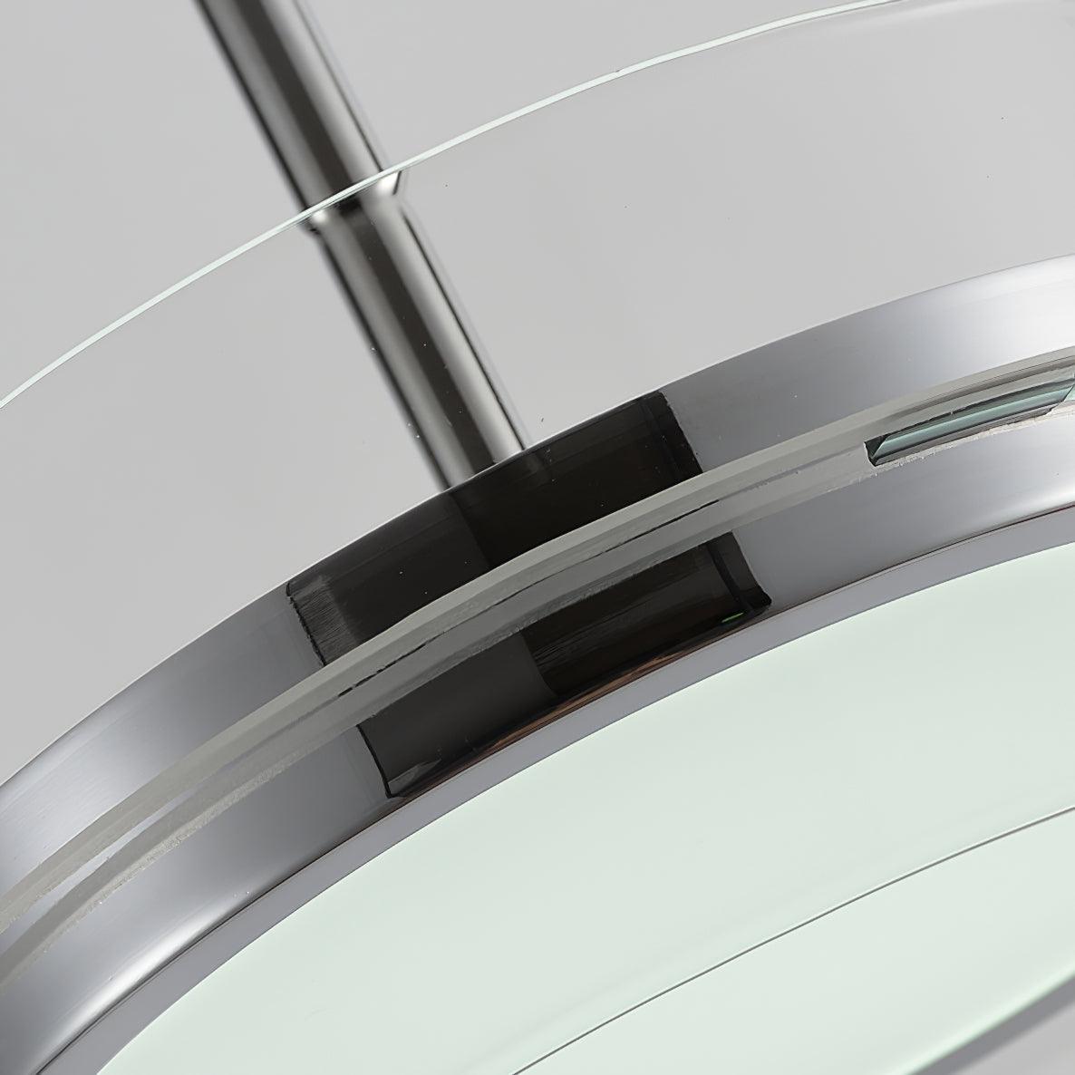 Lioreette bordslampa i krom och glas