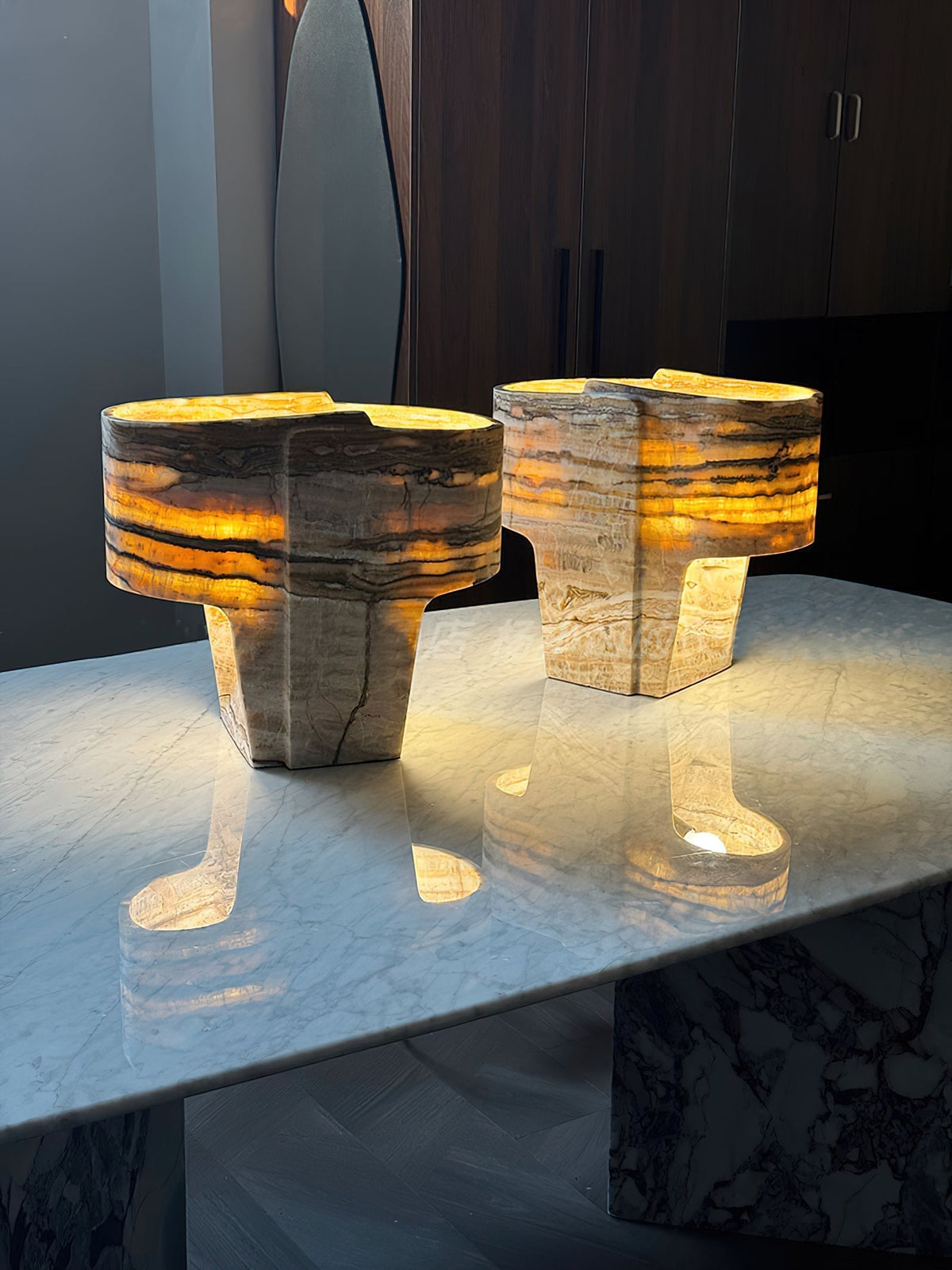 Siaria teksturbordlampe