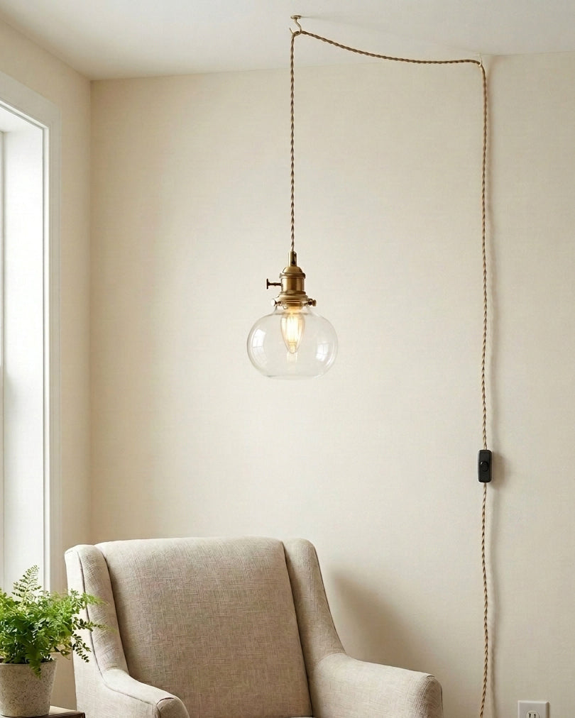 Celinira-plug-in-pendel i glas