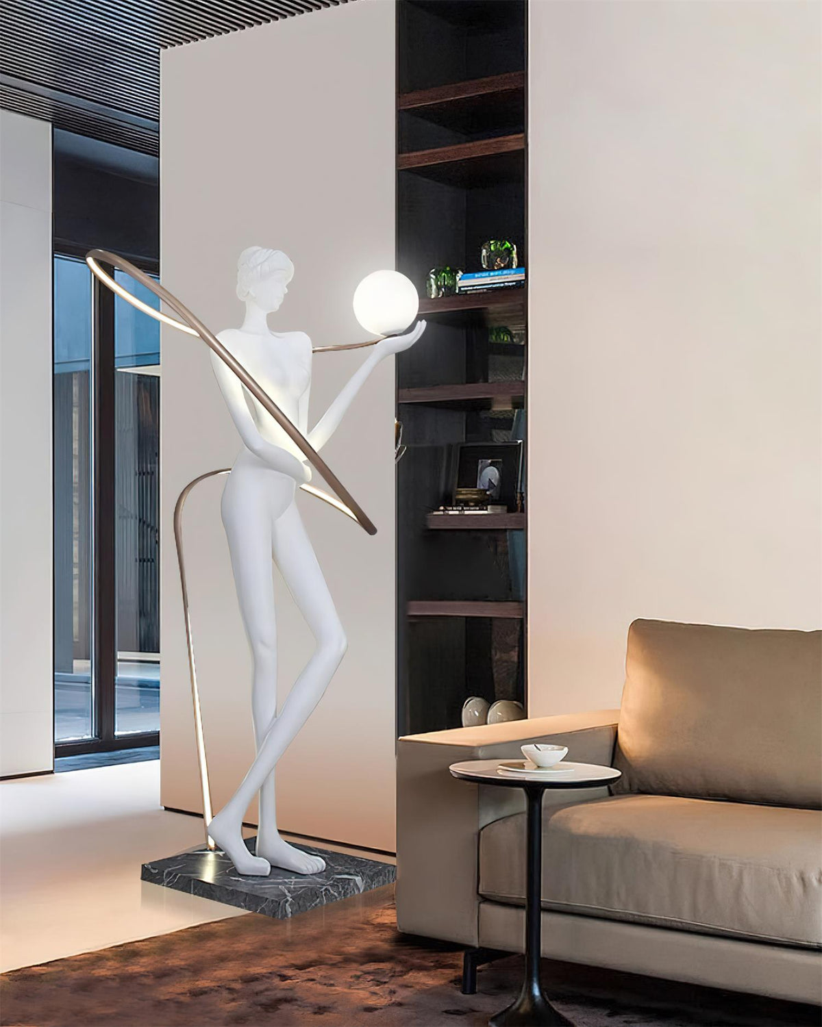 Dess-gulvlampe