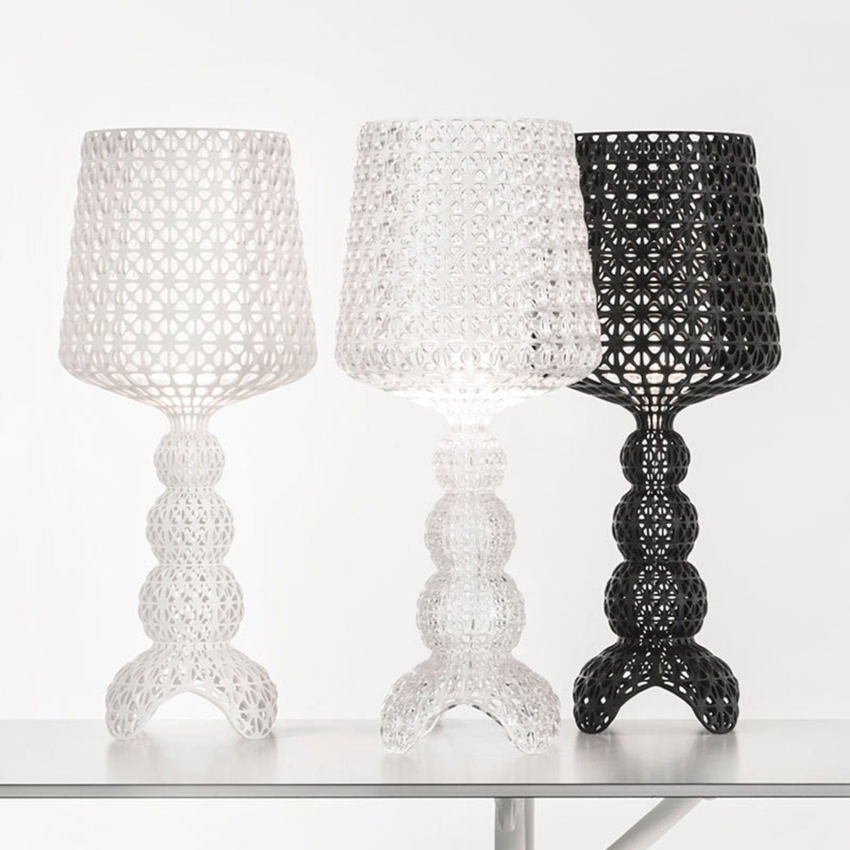 Lilah luksuriøs akrylbordlampe