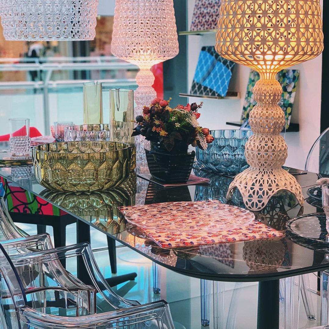 Lilah luksuriøs akrylbordlampe